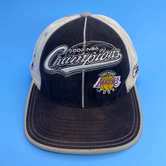 Vintage 2002 LA Lakers Championship Hat