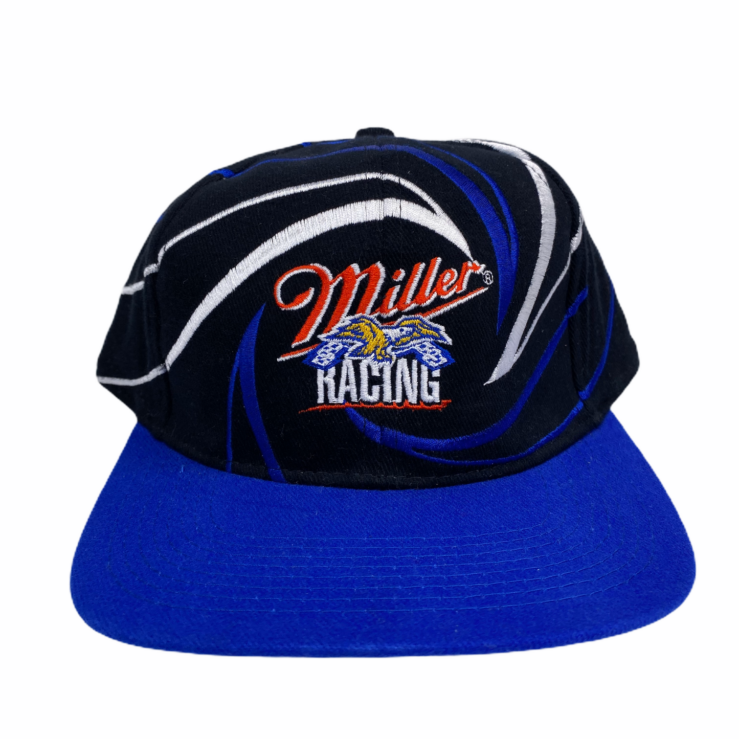 Vintage 90s Miller NASCAR Racing Hat