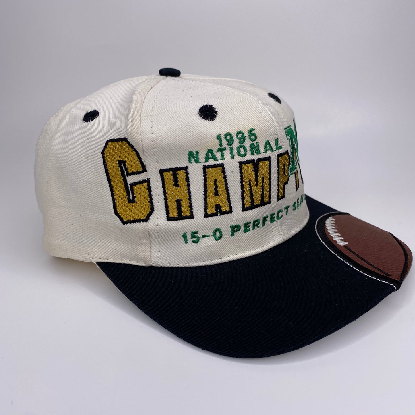 Vintage 1996 Marshall Thundering Herd National Champions Hat