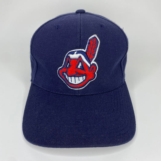 Vintage 90s Cleveland Indians Wahoo Hat