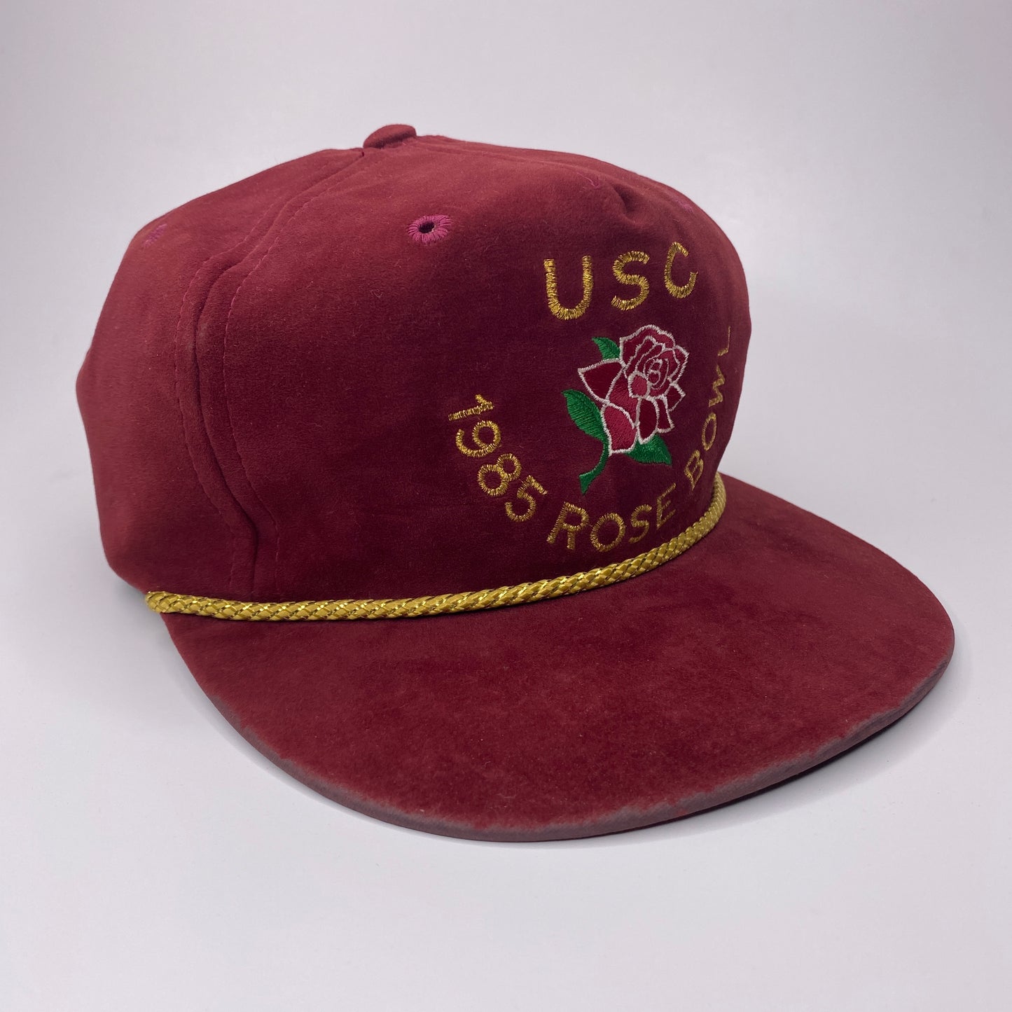 Vintage 1985 Rose Bowl USC Trojans Football Hat