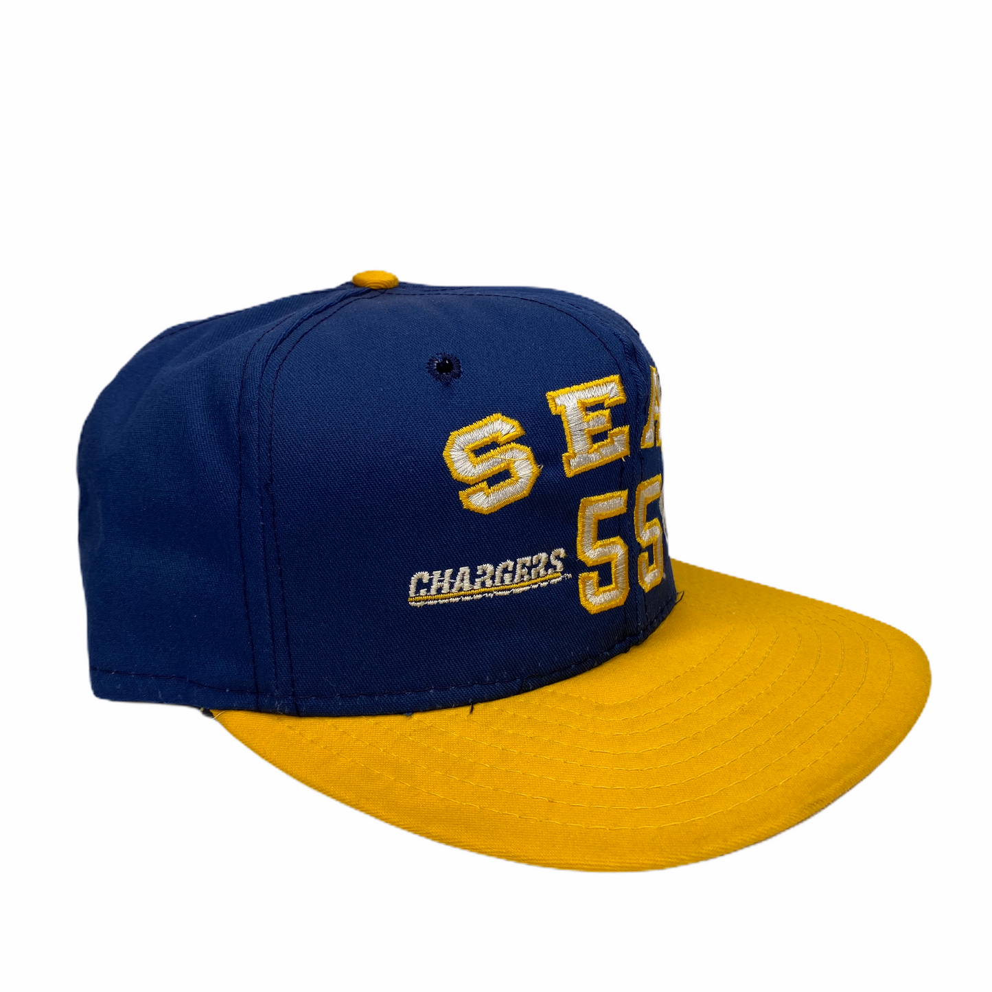 Vintage 90s San Diego Chargers Junior Seau #55 Hat