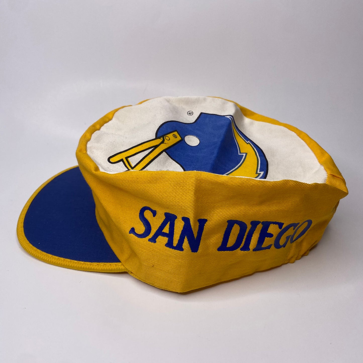 Vintage 80s San Diego Chargers Pillbox Hat