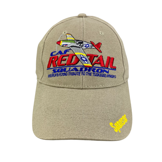 CAF Red Tail Military Hat