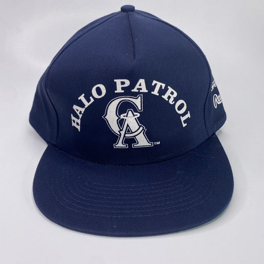 Vintage 90s California Angels Halo Patrol Hat