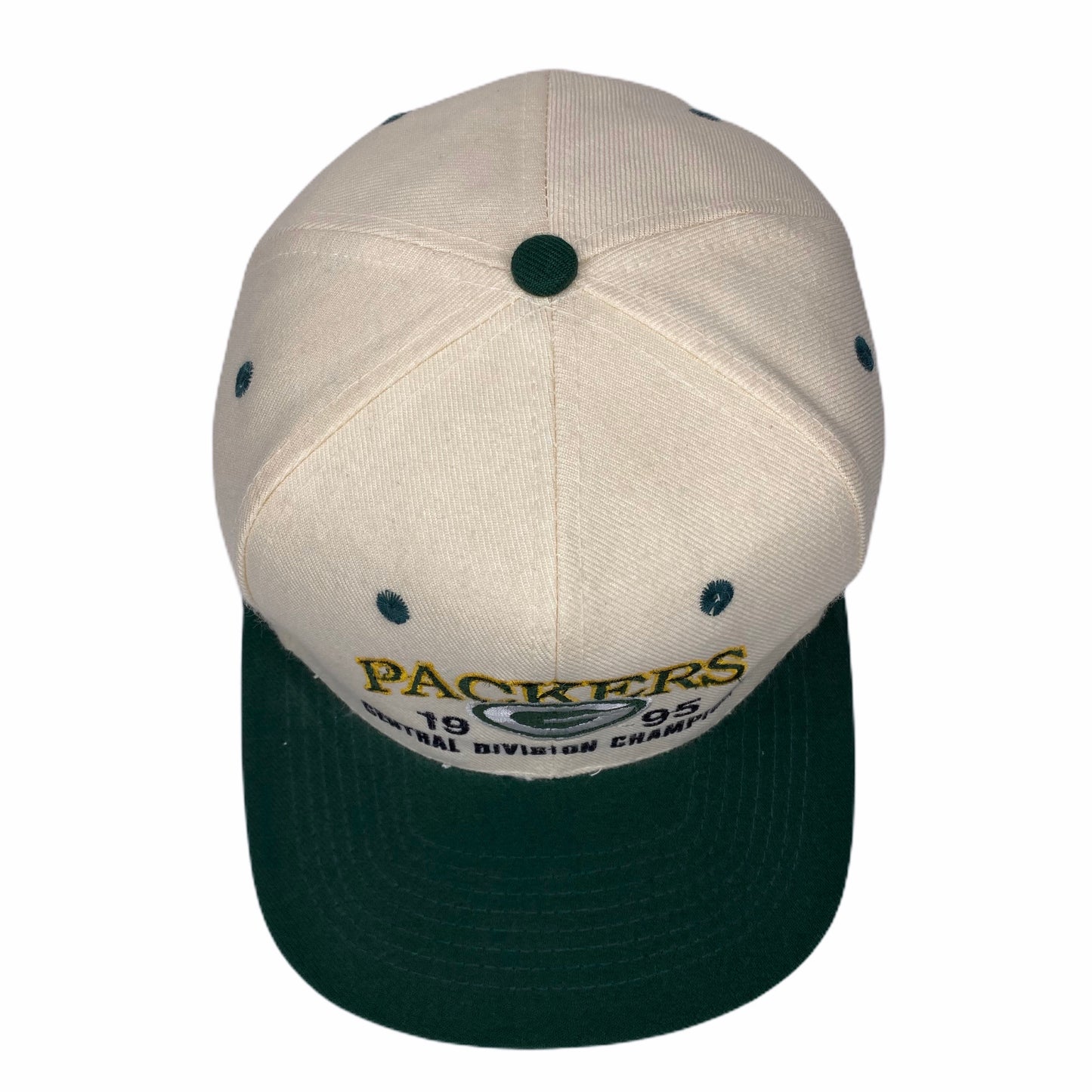 Vintage 1995 Green Bay Packers Central Division Champions Hat