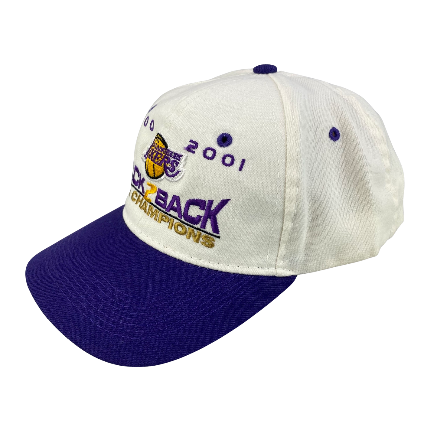 Vintage 2000s LA Lakers Back to Back Champions Hat