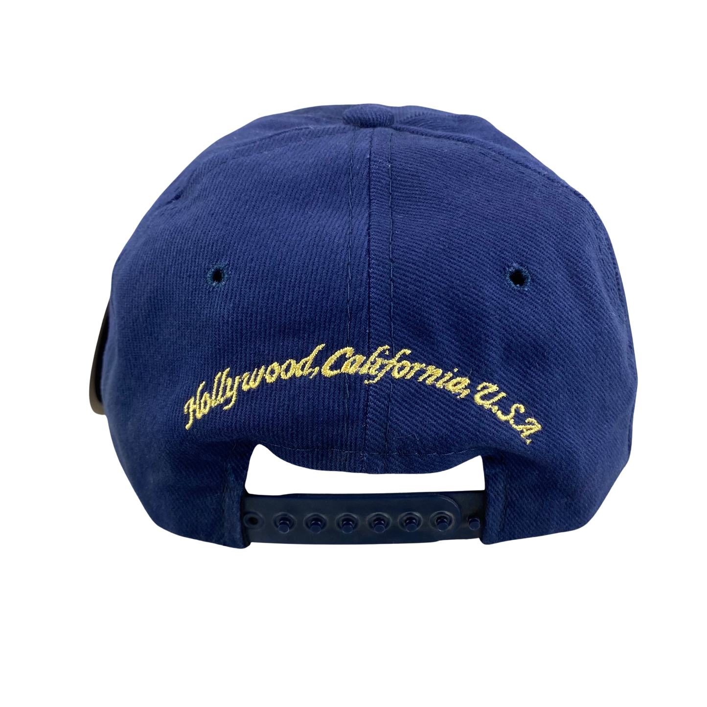 Vintage Pig N Whistle Hollywood California Hat - Navy Blue