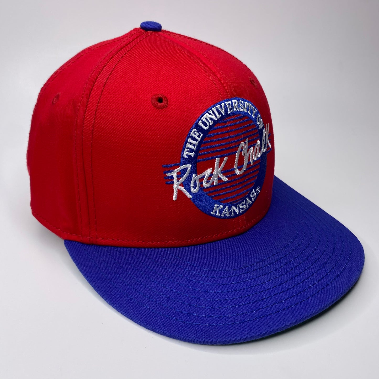 Vintage 90s Kansas Jayhawks Rock Chalk Hat