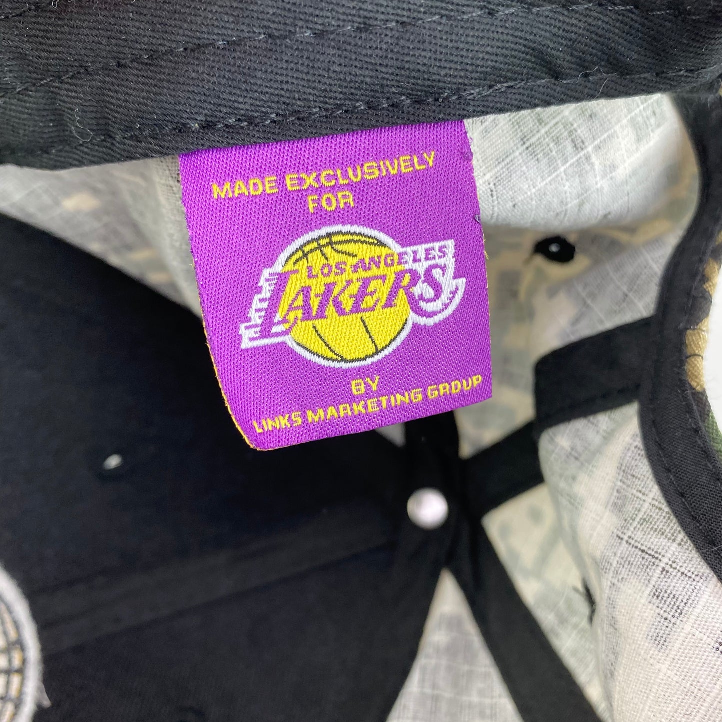 LA Lakers Camo Promo Hat