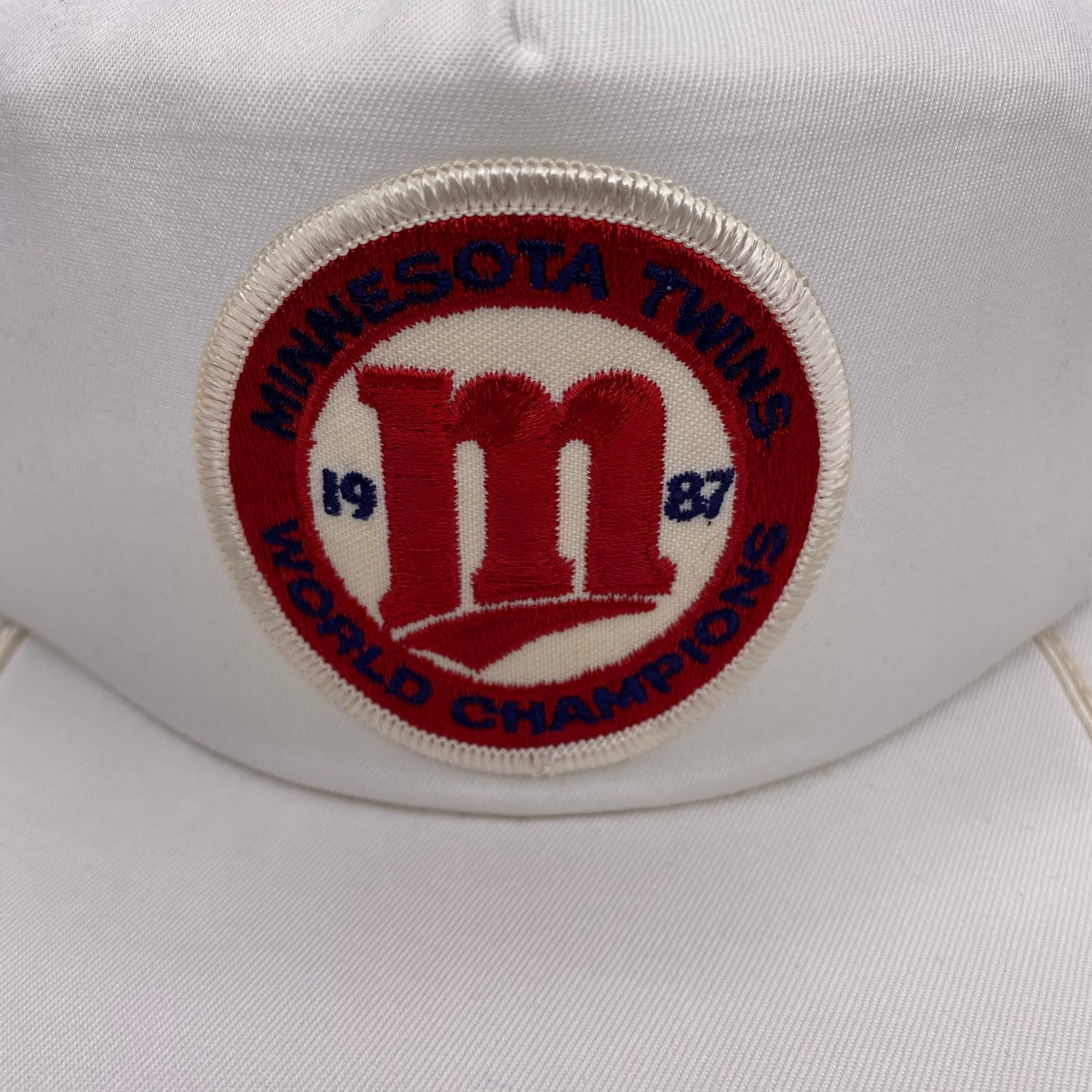 Vintage 1987 Minnesota Twins World Series Champions Hat