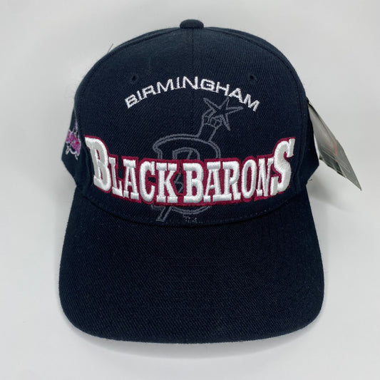 Vintage 90s Birmingham Barons Negro League Baseball Hat