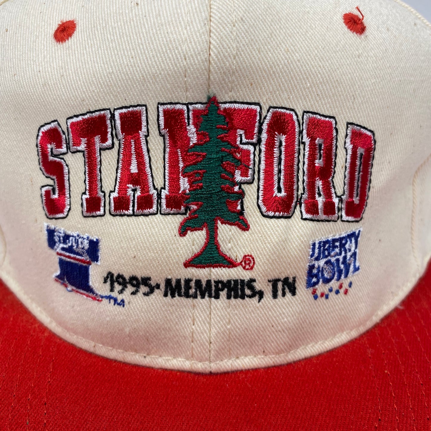 Vintage 1995 Liberty Bowl Stanford Cardinal Hat