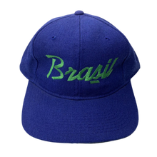 Load image into Gallery viewer, Vintage 90s Brazil Brasil Sports Specialties Script Hat
