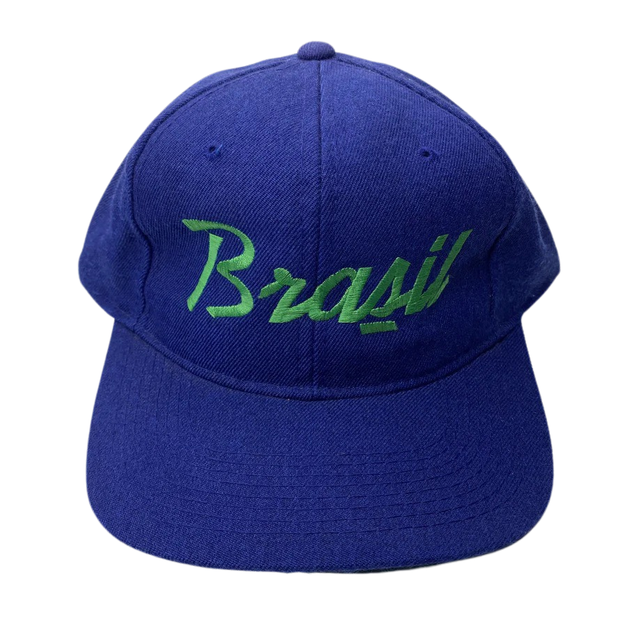 Vintage 90s Brazil Brasil Sports Specialties Script Hat