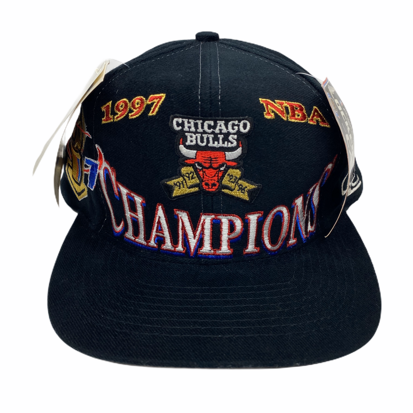 Vintage 1997 Chicago Bulls Locker Room Champions Hat - A