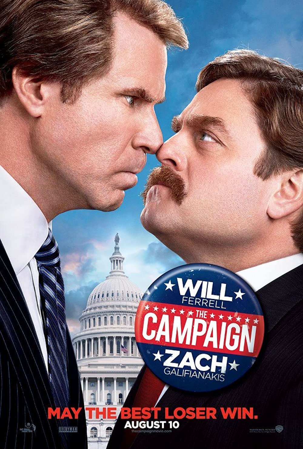 The Campaign (2012) Will Ferrell and Zach Galifianakis Movie Promo Hat