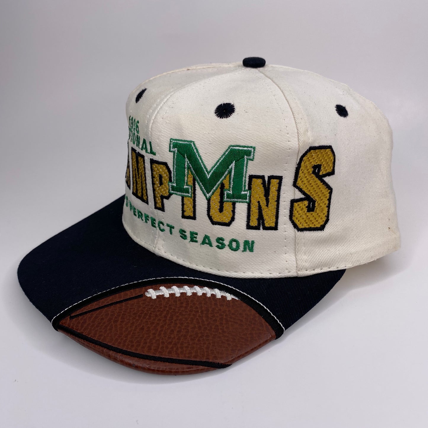 Vintage 1996 Marshall Thundering Herd National Champions Hat