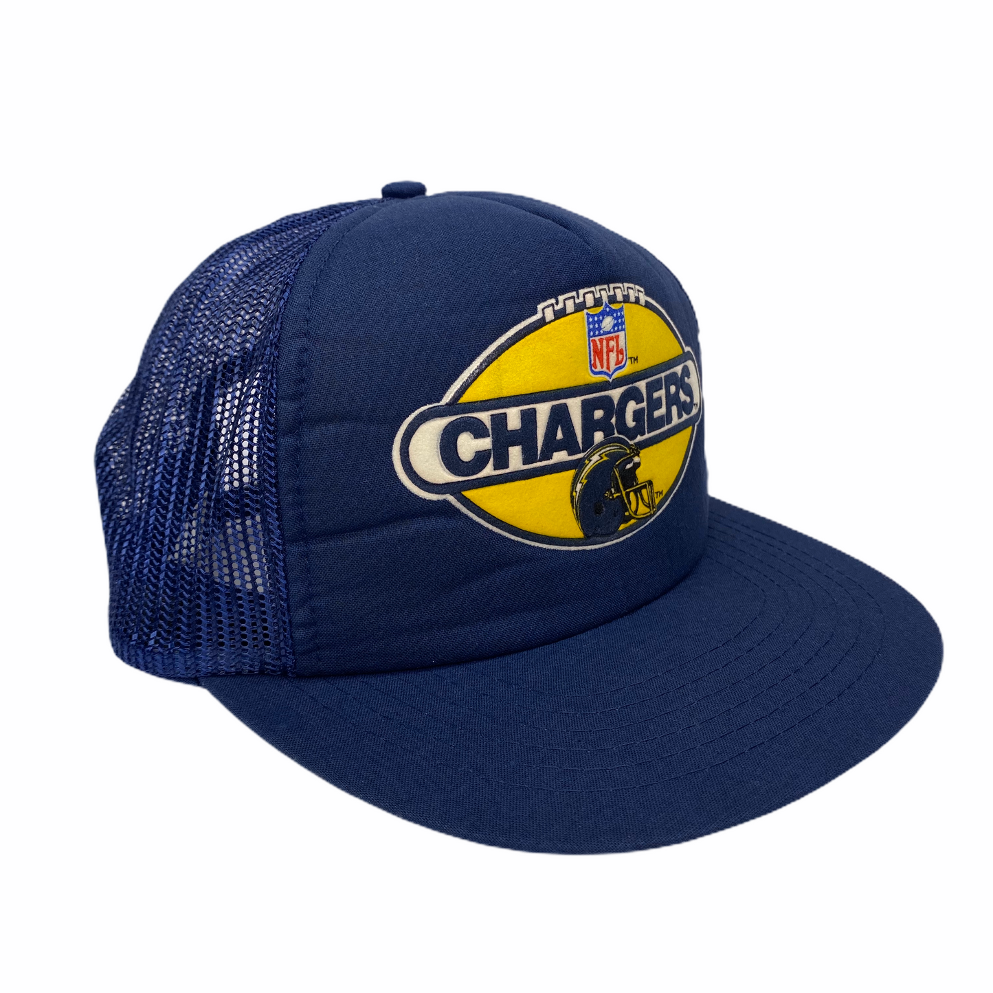 Vintage 90s San Diego Chargers Trucker Hat