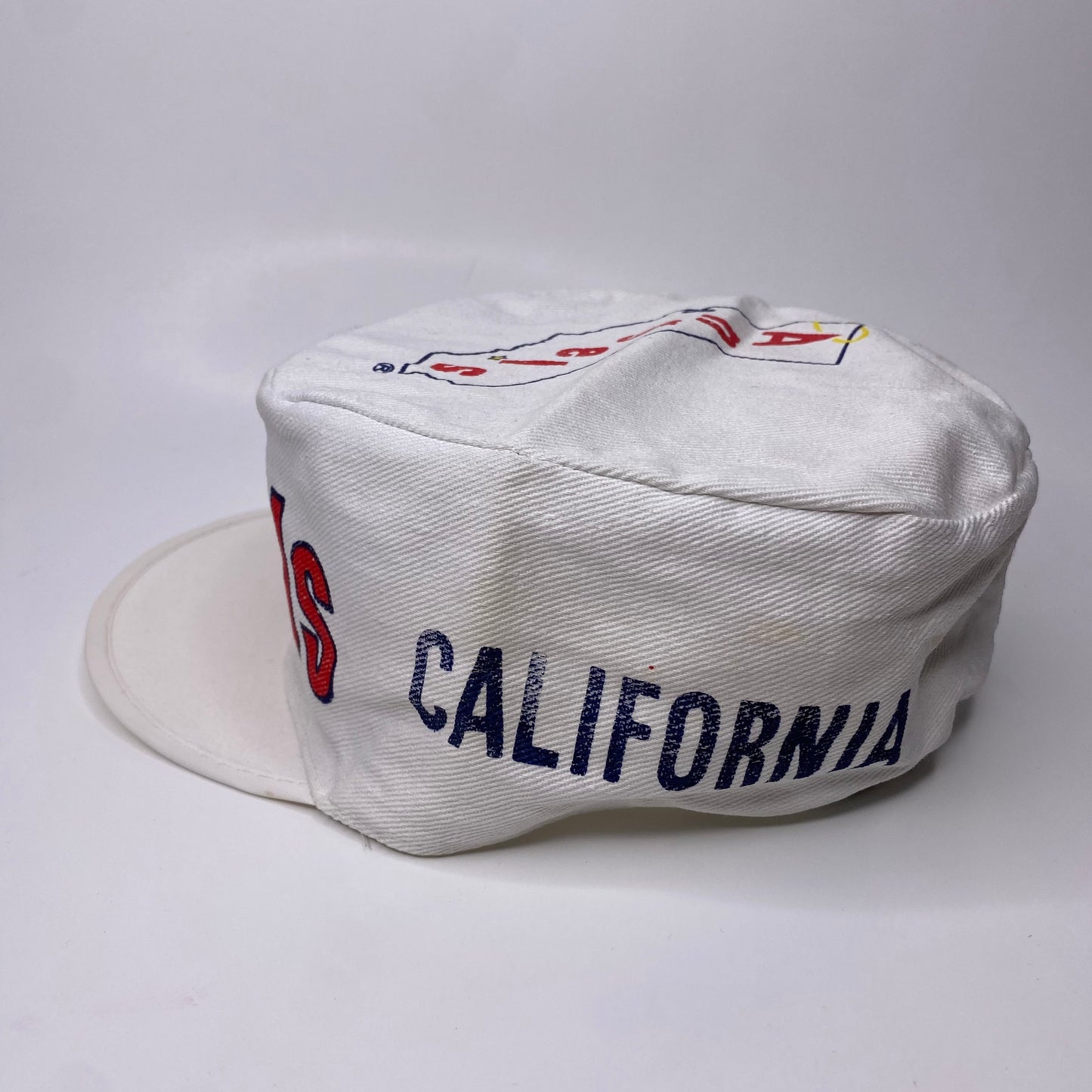 Vintage 80s California Angels Pillbox Hat