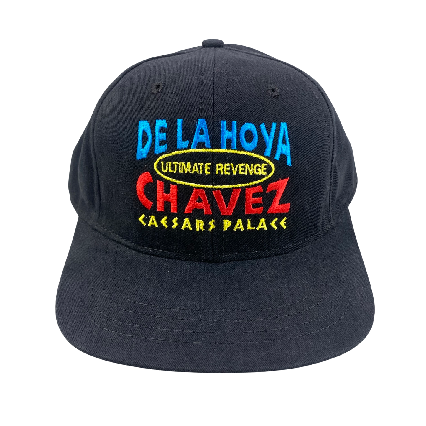 Vintage 90s Oscar De La Hoya vs Julio Cesar Chavez “Ultimate Revenge” oxing Event Hat