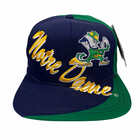 Vintage 90s Notre Dame Fighting Irish Hat