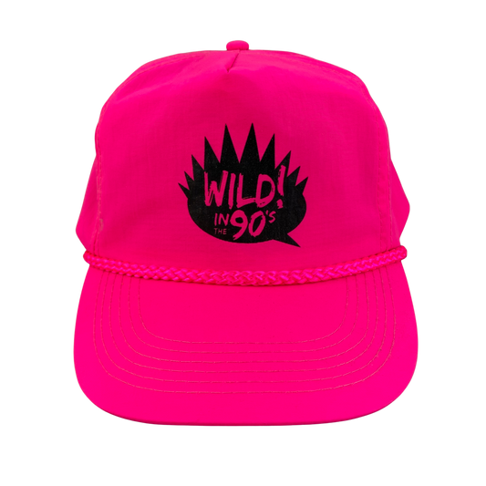 Vintage 90s Wild In The 90s Neon Hat