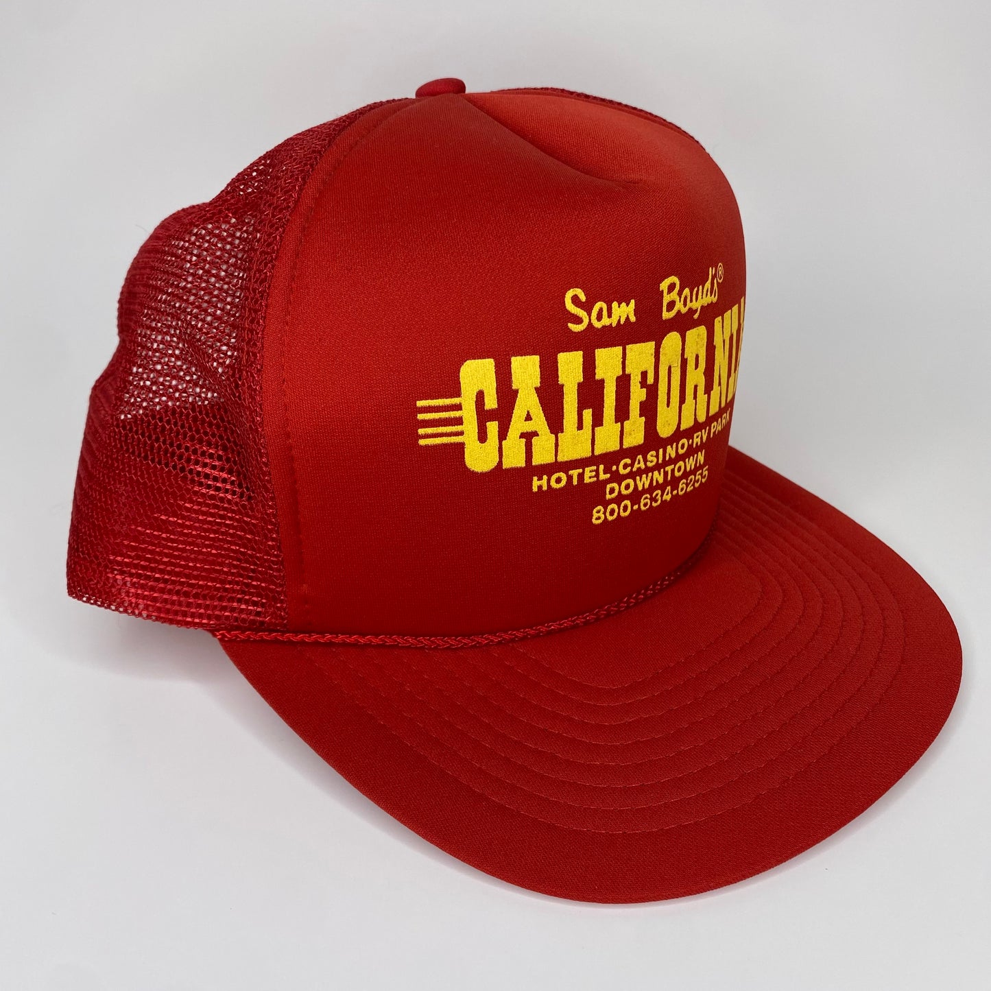 Vintage Trucker Hat - Sam Boyd’s California Hotel Casino RV Park - A