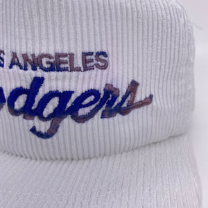 Vintage Los Angeles LA Dodgers Corduroy Hat Dodger NWT Twins Enterprise MLB  RARE