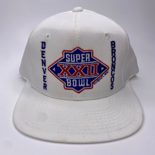 Vintage 1987 Denver Broncos - Super Bowl XXII Hat