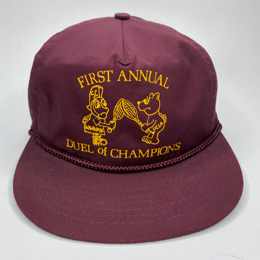 Vintage 90s USC vs UCLA - First annual duel of champions tennis hat