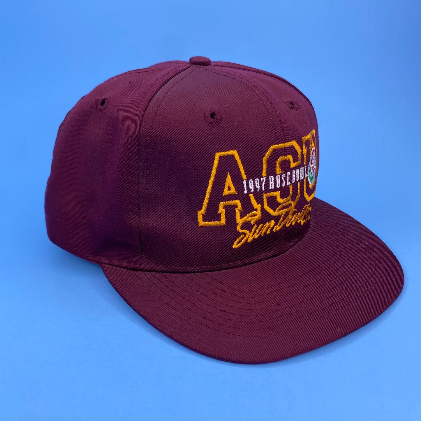 Vintage 90s Arizona St Sun Devils (ASU) 1997 Rose Bowl Football Hat