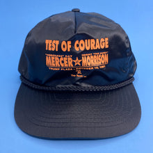 Load image into Gallery viewer, Vintage 90s Ray Mercer vs Tommy Morrison  “Test of Courage” Boxing Fight Hat
