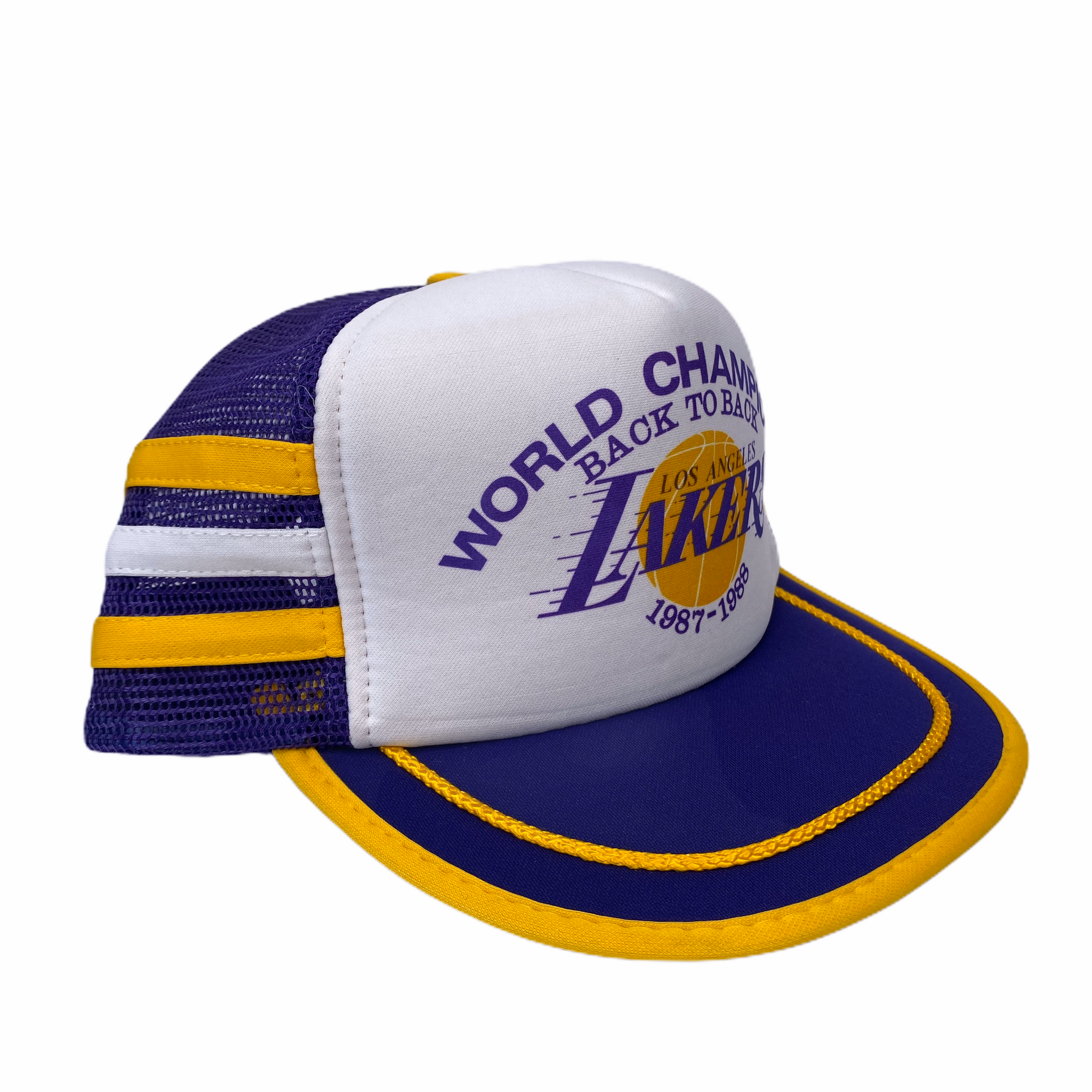 Vintage Los Angeles LA Lakers 1987 NBA finals champions Hat