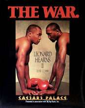 Load image into Gallery viewer, Vintage 90s “The War II” Sugar Ray Leonard vs Thomas “Hitman” Hearns Boxing Fight Hat
